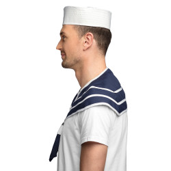 Námořnická souprava - čepice s límcem