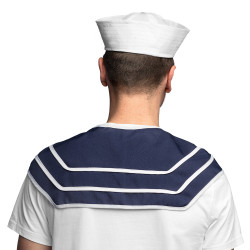 Námořnická souprava - čepice s límcem