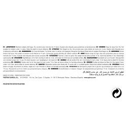 Hnědé rovné vousy s knírkem