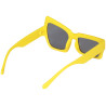 Žluté asymetrické brýle