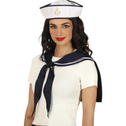 Námořnická souprava - límec a čepička