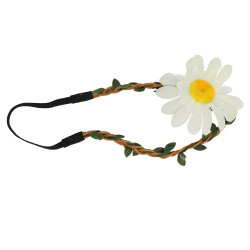 Květinová čelenka hippie