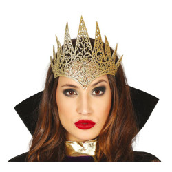 Koruna pro královnu zlatá