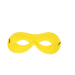 Škraboška domino žlutá