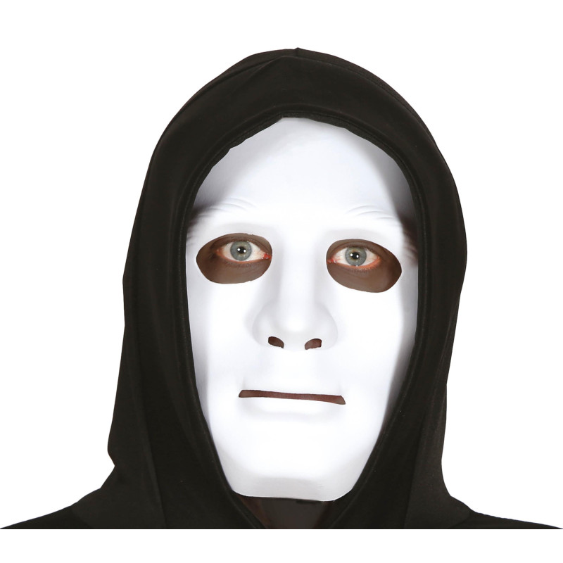 Maska muž bílá PVC