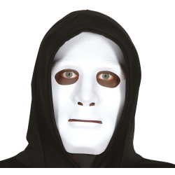 Maska muž bílá PVC