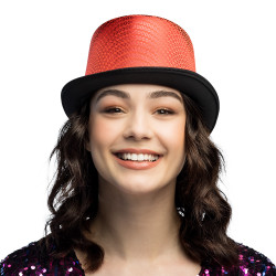 Klobouk Caprice cylindr červený