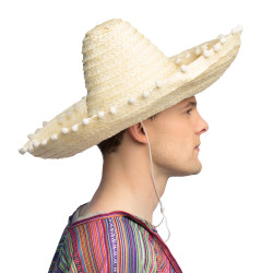 Sombrero Ernesto přírodní (Ø 50 cm)