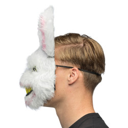 Plyšová maska ​​Krvavý králík