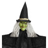 Dekorace čarodějnice na pověšení 50 cm