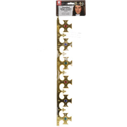 Korunovaný kráľ s kameňmi