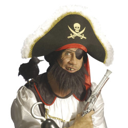 Pirátska brada na gumičke