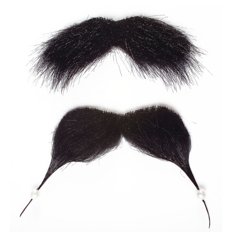 Pirátska brada s korálkami