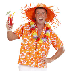 Slaměný klobouk plážový