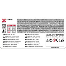 Andělský kostým velikost 158