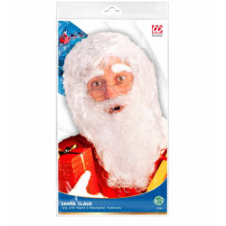 Mikulášská paruka s vousy