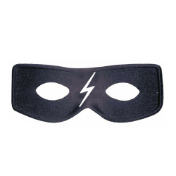 Škraboška Zorro černá dětská