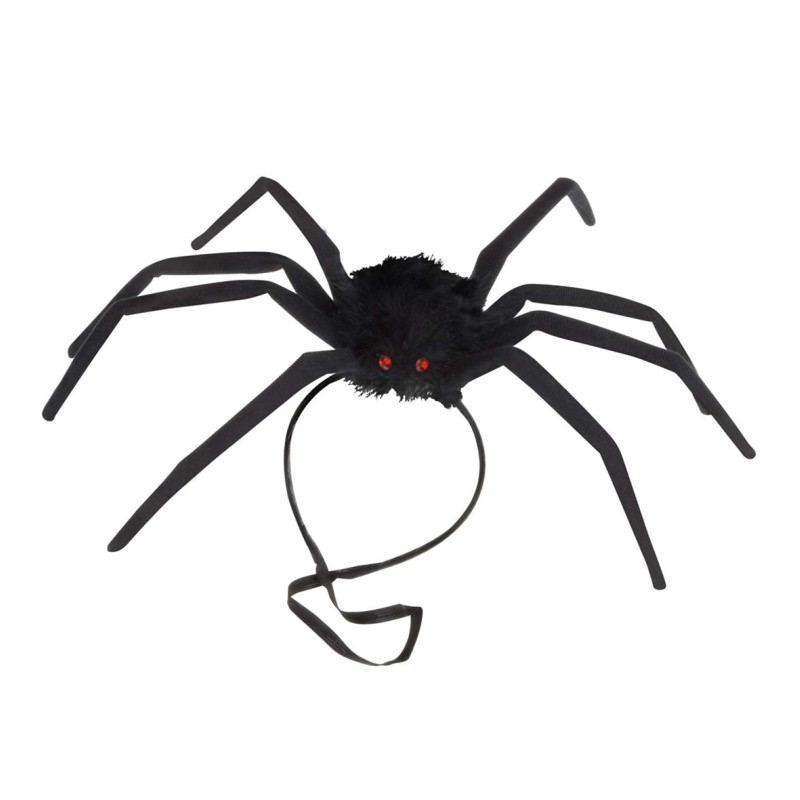 Pavúk na čelenke na Halloween