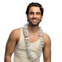 Havajský věnec stříbrný