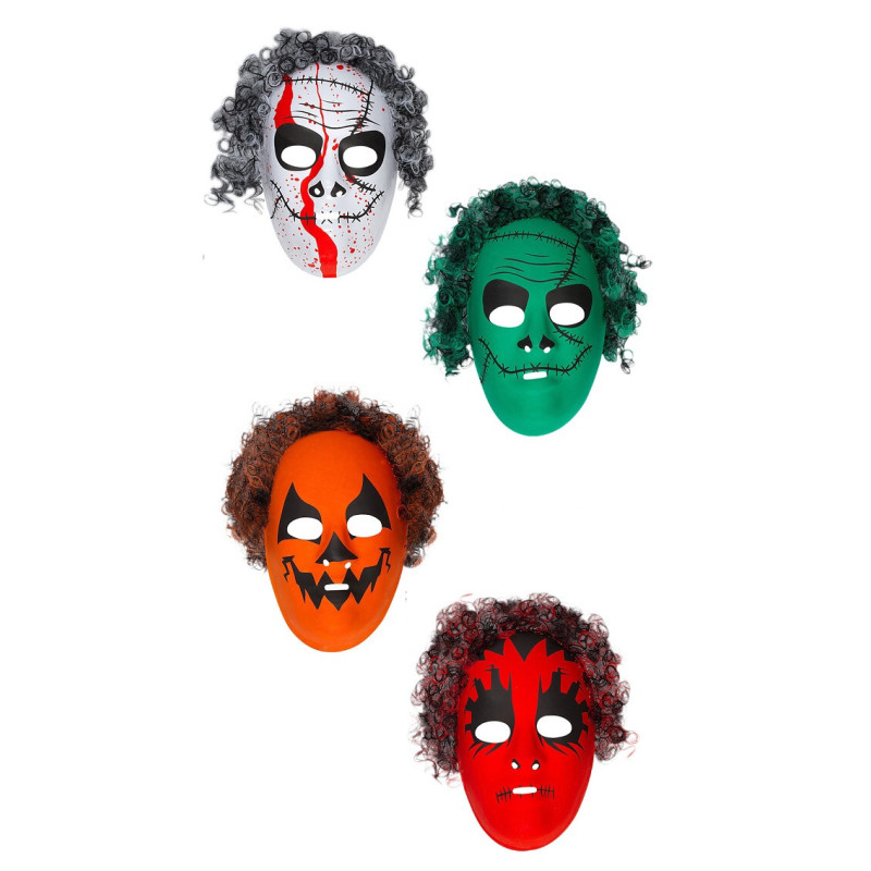 Halloween maska na vlasy