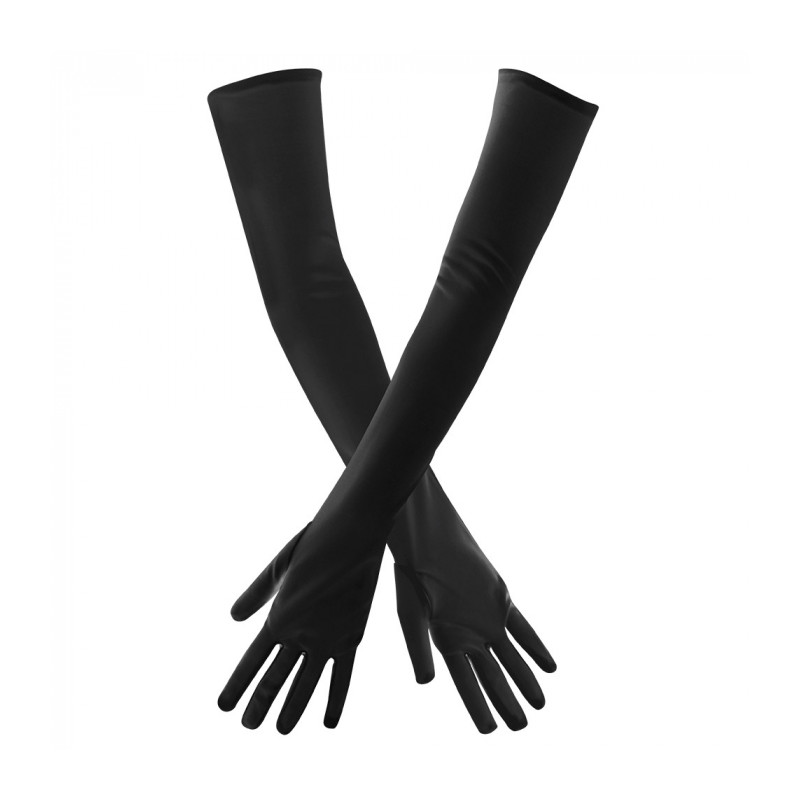 Rukavičky dlouhé černé
