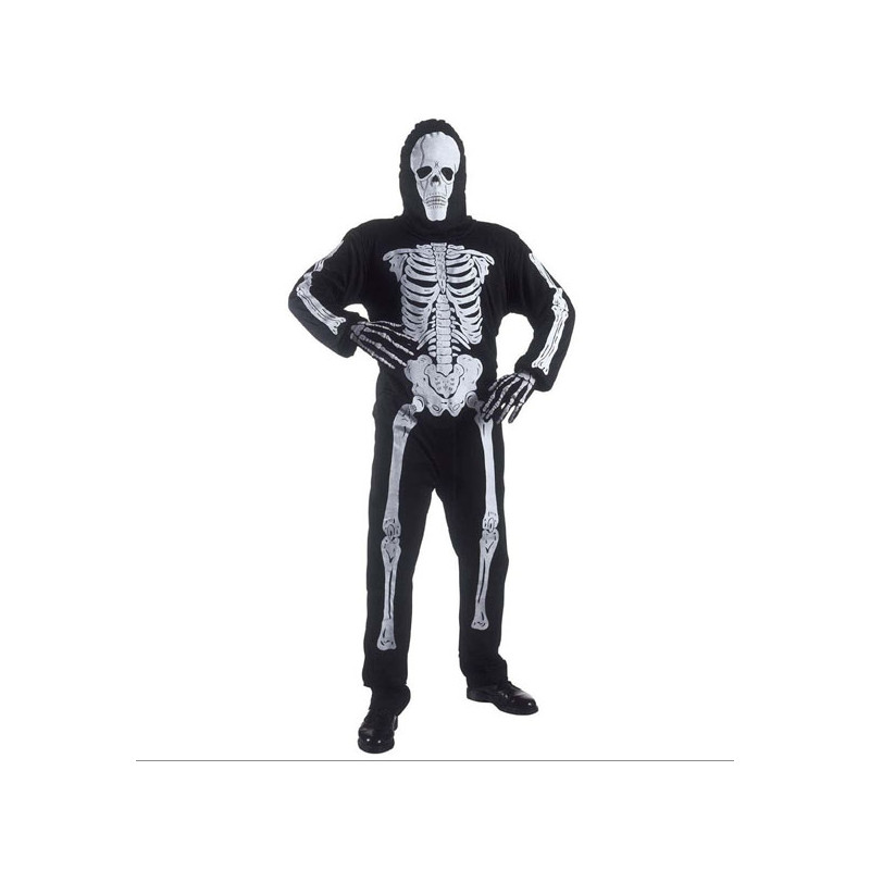 Kostým kostry veľkosť XL