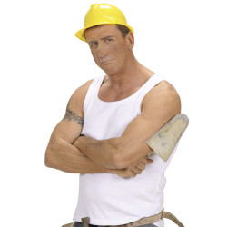 Žltá pracovná prilba