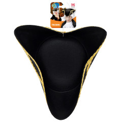 Klobouk třírohák černý