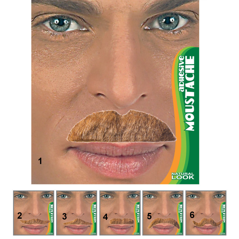 Knír hnědý různé druhy