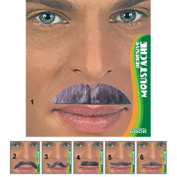 Knír šedivý různé druhy