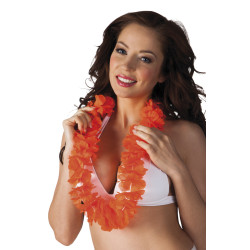 Havajský věnec oranžový