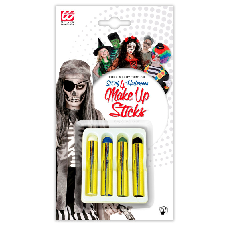 Barvičky na obličej Halloween