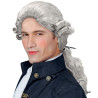 Paruka pánská historická šedivá