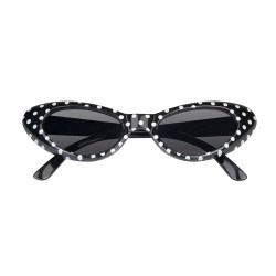 Brýle retro s puntíky Pomáda