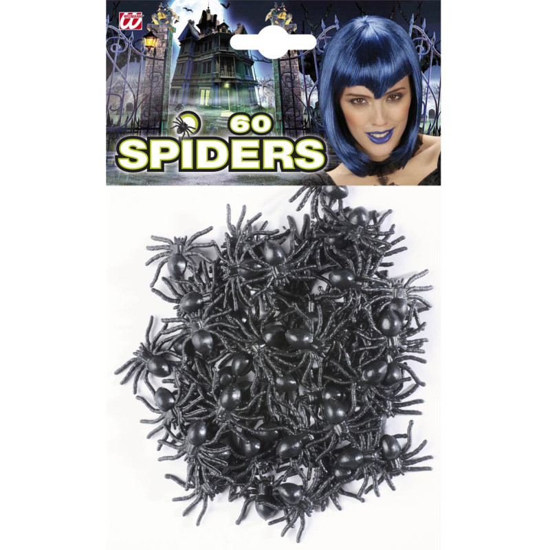 Dekorace pavouci 60 ks