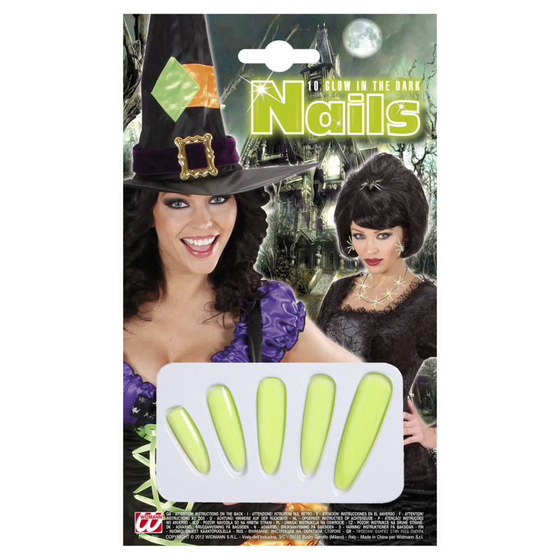Čarodějnické svítící nehty