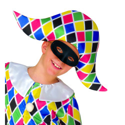 Škraboška černá dětská