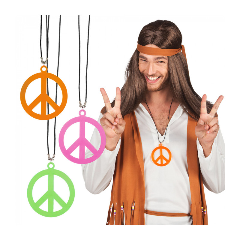 Přívěsek hippie barevný