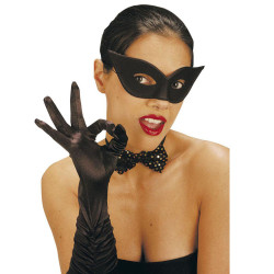 Škraboška motýlek černá