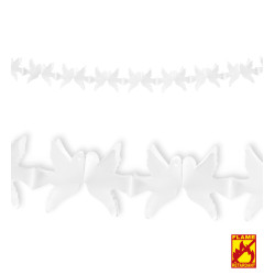 Girlanda svatební holubice