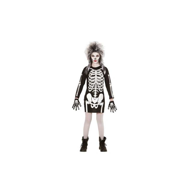 Dětský kostým kostlivec velikost 128