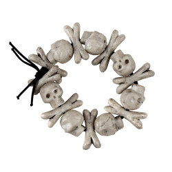 Náramek kosti a lebky