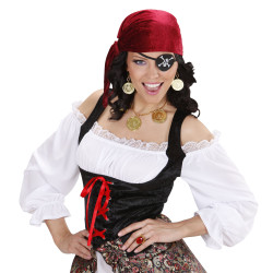 Sada pirát náhrdelník a náušnice