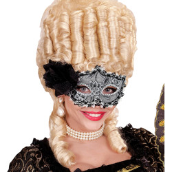 Plesová škraboška s růží