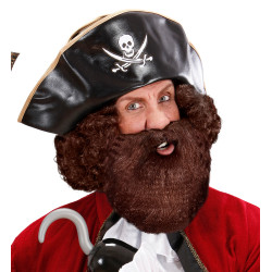 Plnovous hnědý na gumičku