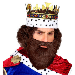 Plnovous hnědý na gumičku