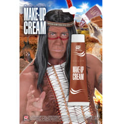 Make-up indián rudý