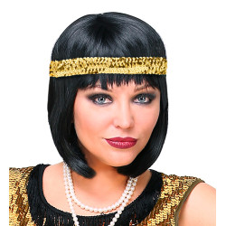 Charlestonová flitrová čelenka retro