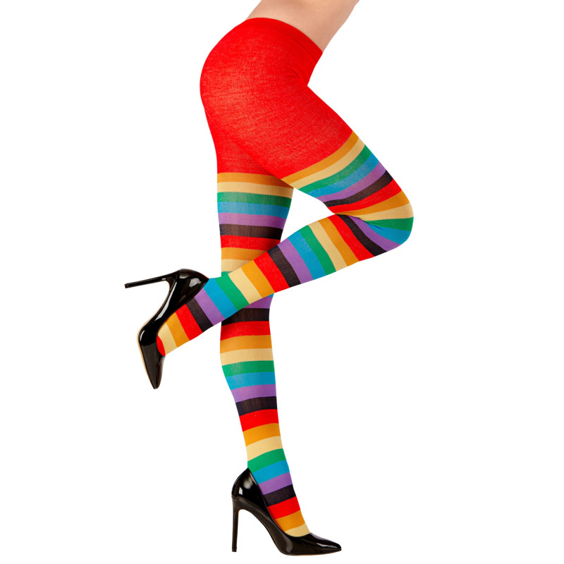 Dúhové klaunské pančucháče