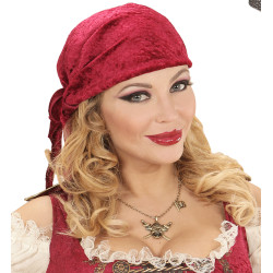 Pirátský náhrdelník motiv lebka